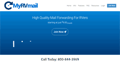 Desktop Screenshot of myrvmail.com